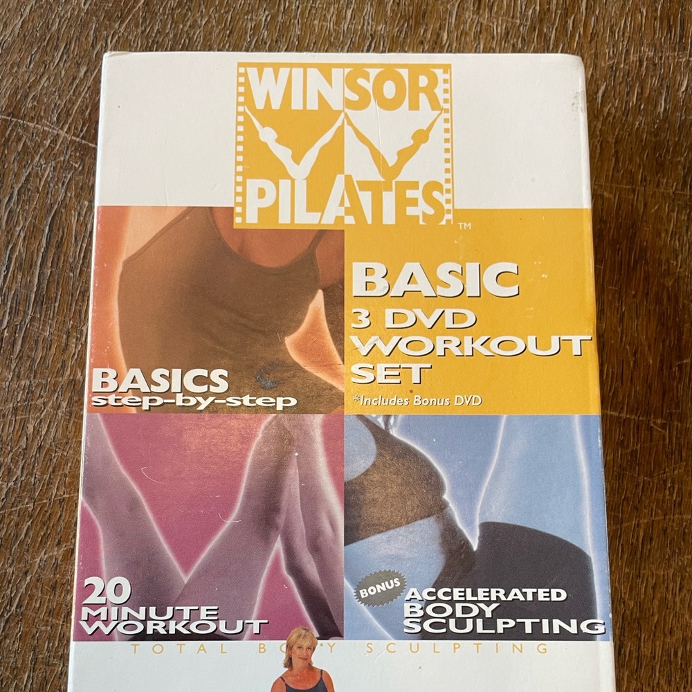 Winsor Pilates Basic 3 DVD Workout Set